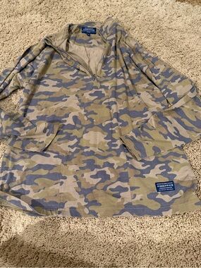 Fishhippie camo quarter zip